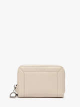 Porte-monnaie Cuir Etrier Beige altesse EALT096M