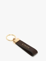 Porte-clefs Tradition Cuir Etrier Marron tradition ETRA403M-vue-porte