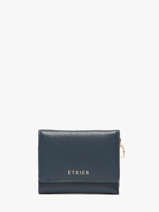 Porte-monnaie Tradition Cuir Etrier Bleu tradition ETRA095S