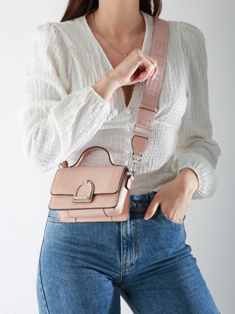 Sac BandouliÃ¨re Xs Altesse Cuir Etrier Rose altesse EALT048X vue secondaire 1