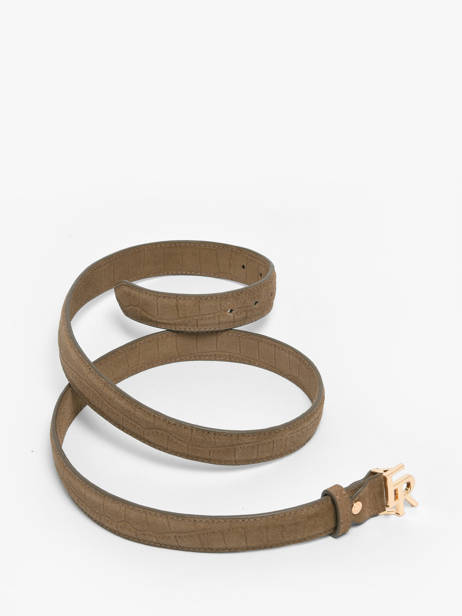 Belt Equestre Croco Etrier Beige equestre croco EECQ414C other view 2